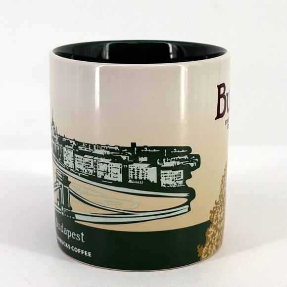 Starbucks Coffee 2015 Budapest Hungary Global Icon Collector Series Mug 16oz Tea - Picture 2 of 6